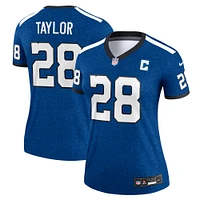 Women's Nike Jonathan Taylor  Royal Indianapolis Colts Alternate Legend Player Performance Top