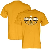 Blue 84 Gold Kennesaw State Owls 2023 ASUN Men's Basketball Conference Tournament Champions T-Shirt