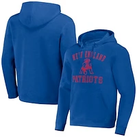 Men's NFL x Darius Rucker Collection by Fanatics Royal New England Patriots Coaches Pullover Hoodie