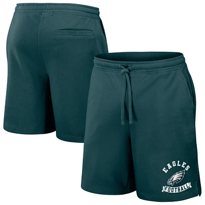 Men's NFL x Darius Rucker Collection by Fanatics Midnight Green Philadelphia Eagles Washed Shorts