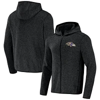 Men's NFL x Darius Rucker Collection by Fanatics Black Baltimore Ravens Fleece Pullover Hoodie