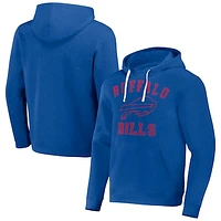 Men's NFL x Darius Rucker Collection by Fanatics Royal Buffalo Bills Coaches Pullover Hoodie