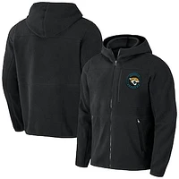 Men's NFL x Darius Rucker Collection by Fanatics  Black Jacksonville Jaguars Sherpa Full-Zip Hoodie