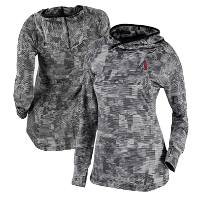 Women's Columbia  Black Arizona Diamondbacks Omni-Wick Sunday Ball Pullover Hoodie