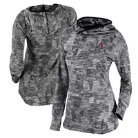 Women's Columbia  Black Arizona Diamondbacks Omni-Wick Sunday Ball Pullover Hoodie
