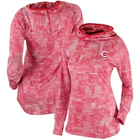Women's Columbia  Red Cincinnati Reds Omni-Wick Sunday Ball Pullover Hoodie