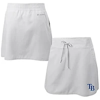 Women's Columbia  White Tampa Bay Rays Omni-Wick Lakewood Pines Skort