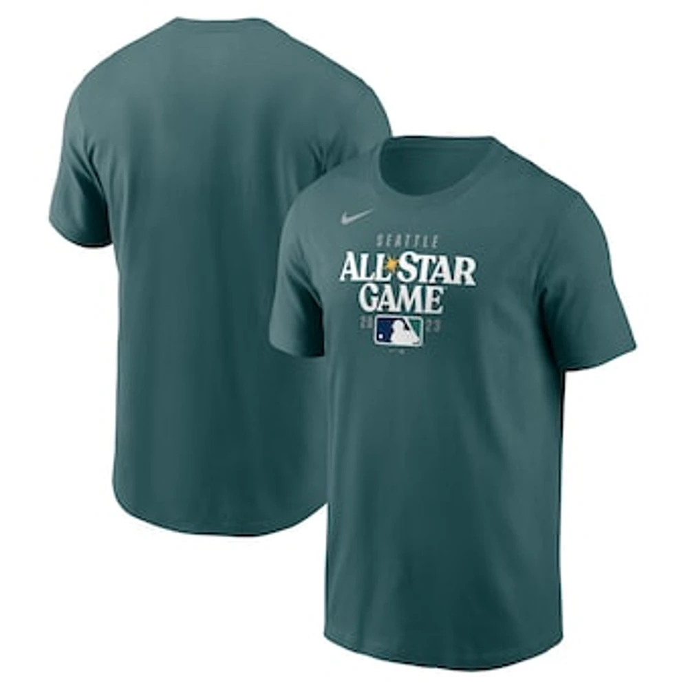 Men's Nike  Teal 2023 MLB All-Star Game Wordmark T-Shirt