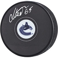 Ilya Mikheyev Vancouver Canucks Autographed Hockey Puck