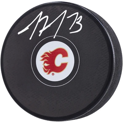 Tyler Toffoli Calgary Flames Autographed Hockey Puck