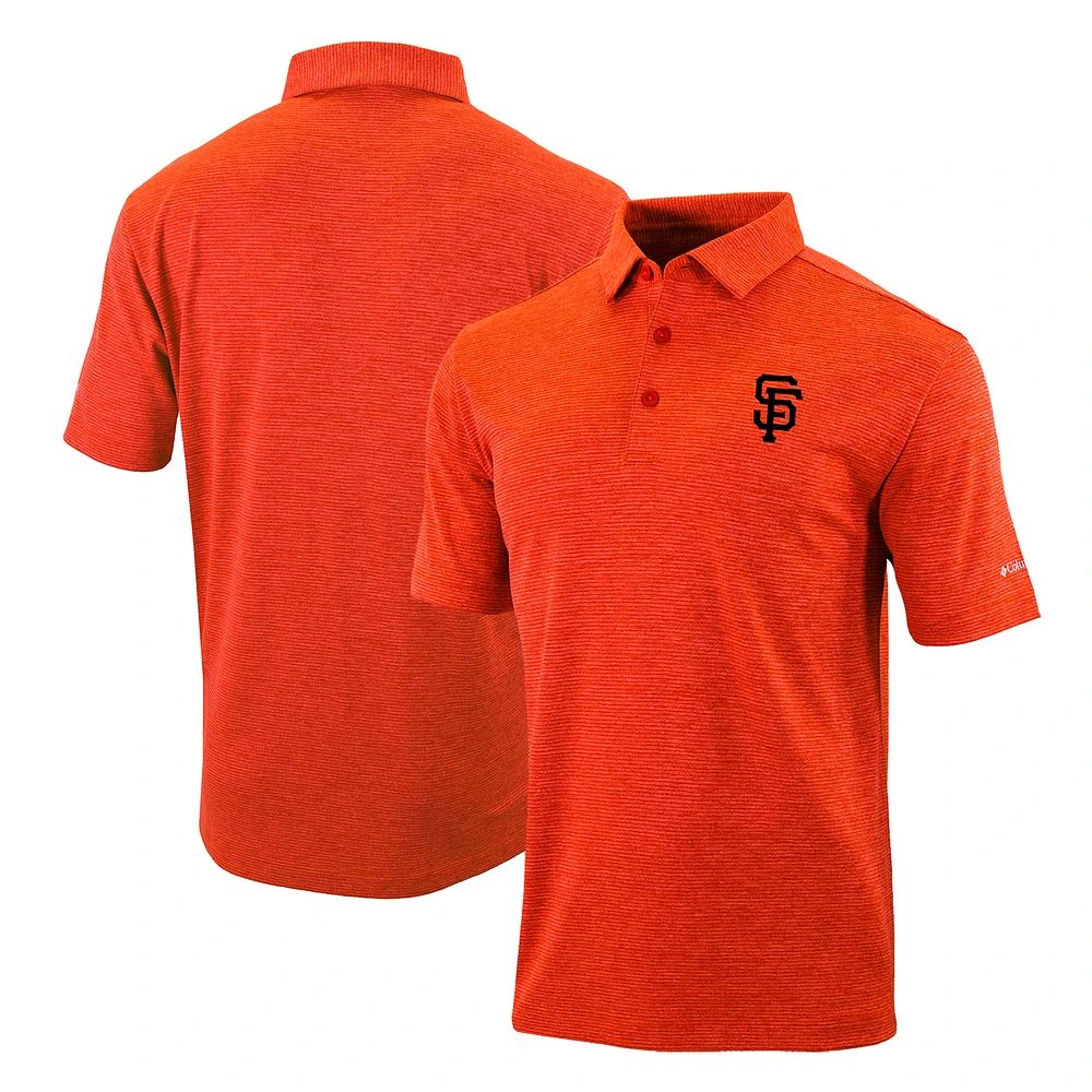 Men's Columbia Orange San Francisco Giants Omni-Wick Polo