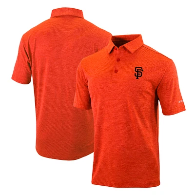 Men's Columbia Orange San Francisco Giants Omni-Wick Polo