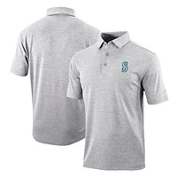 Men's Columbia Gray Seattle Mariners Omni-Wick Polo