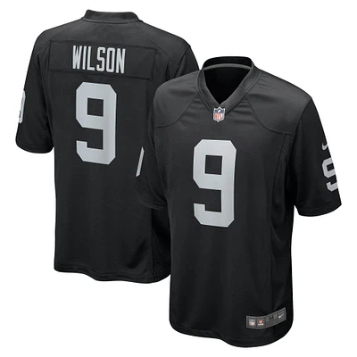 Men's Nike Tyree Wilson Black Las Vegas Raiders  Game Jersey