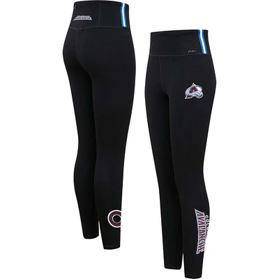 Women's Pro Standard Black Colorado Avalanche Classic Jersey Leggings