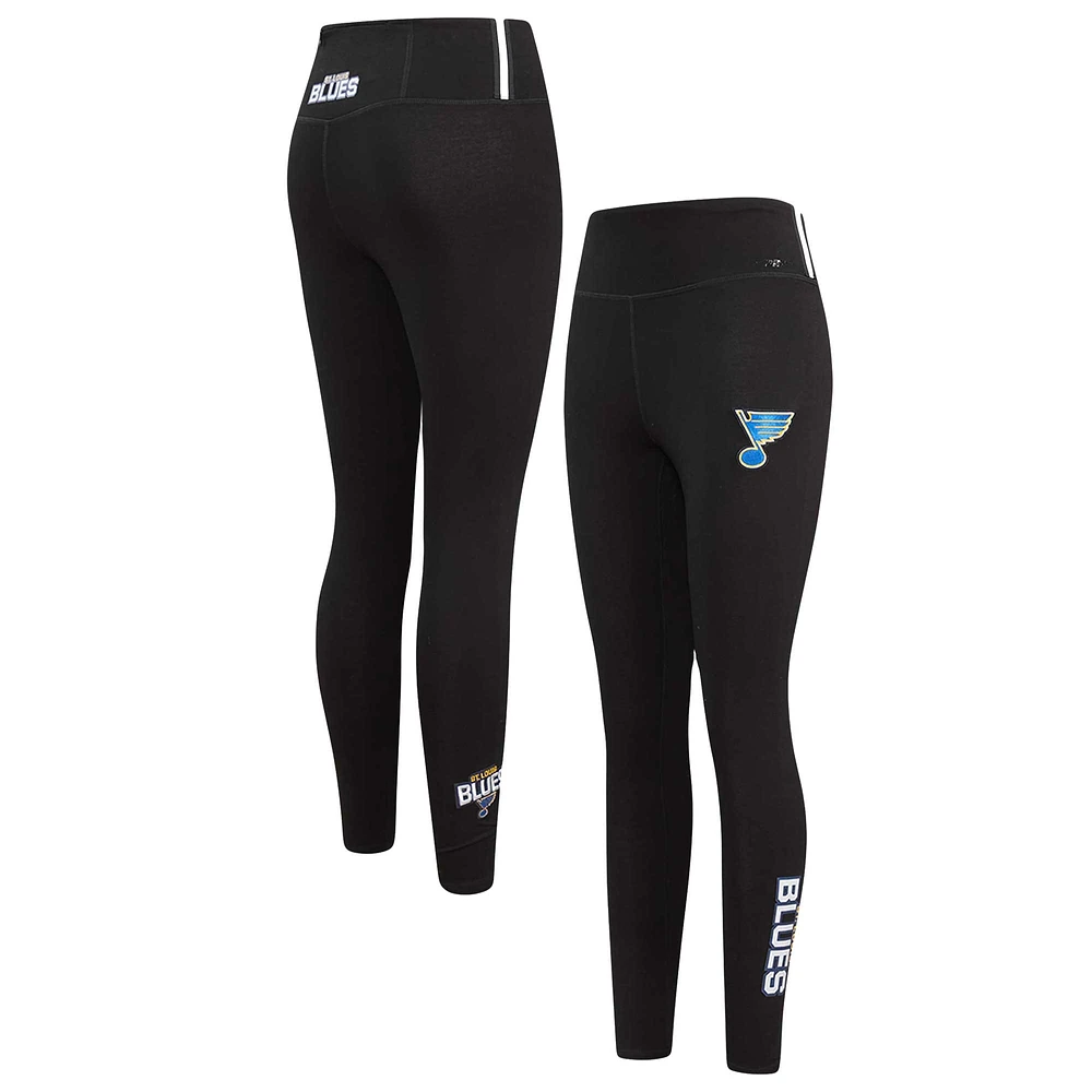 Women's Pro Standard Black St. Louis Blues Classic Jersey Leggings