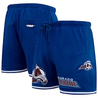 Men's Pro Standard Blue Colorado Avalanche Classic Mesh Shorts