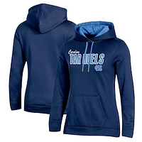 Women's Champion Navy North Carolina Tar Heels Team Pullover Hoodie