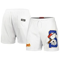 Men's Freeze Max White Peanuts Baseball Snoopy Shorts
