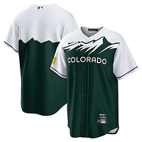 Men's Nike Green Colorado Rockies City Connect Replica Team Jersey