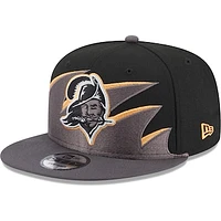 Men's New Era Black Tampa Bay Buccaneers Gridiron Classics Tidal 9FIFTY Snapback Hat