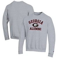 Men's Champion Georgia Bulldogs Alumni Logo Arch Pullover Sweatshirt