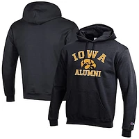 Men's Champion Iowa Hawkeyes Alumni Logo Pullover Hoodie