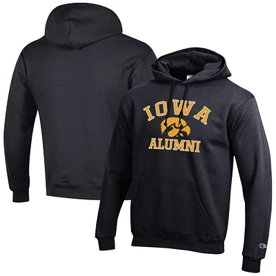 Men's Champion Iowa Hawkeyes Alumni Logo Pullover Hoodie