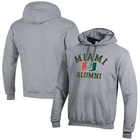 Men's Champion Miami Hurricanes Alumni Logo Pullover Hoodie