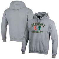 Men's Champion Miami Hurricanes Alumni Logo Pullover Hoodie