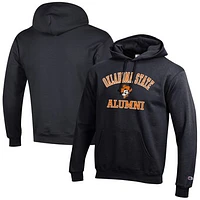 Men's Champion Oklahoma State Cowboys Alumni Logo Pullover Hoodie