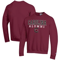 Men's Champion  Garnet South Carolina Gamecocks Alumni Logo Pullover Sweatshirt