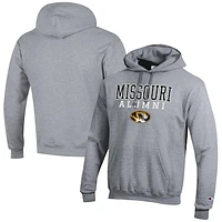 Men's Champion Missouri Tigers Alumni Logo Stack Pullover Hoodie