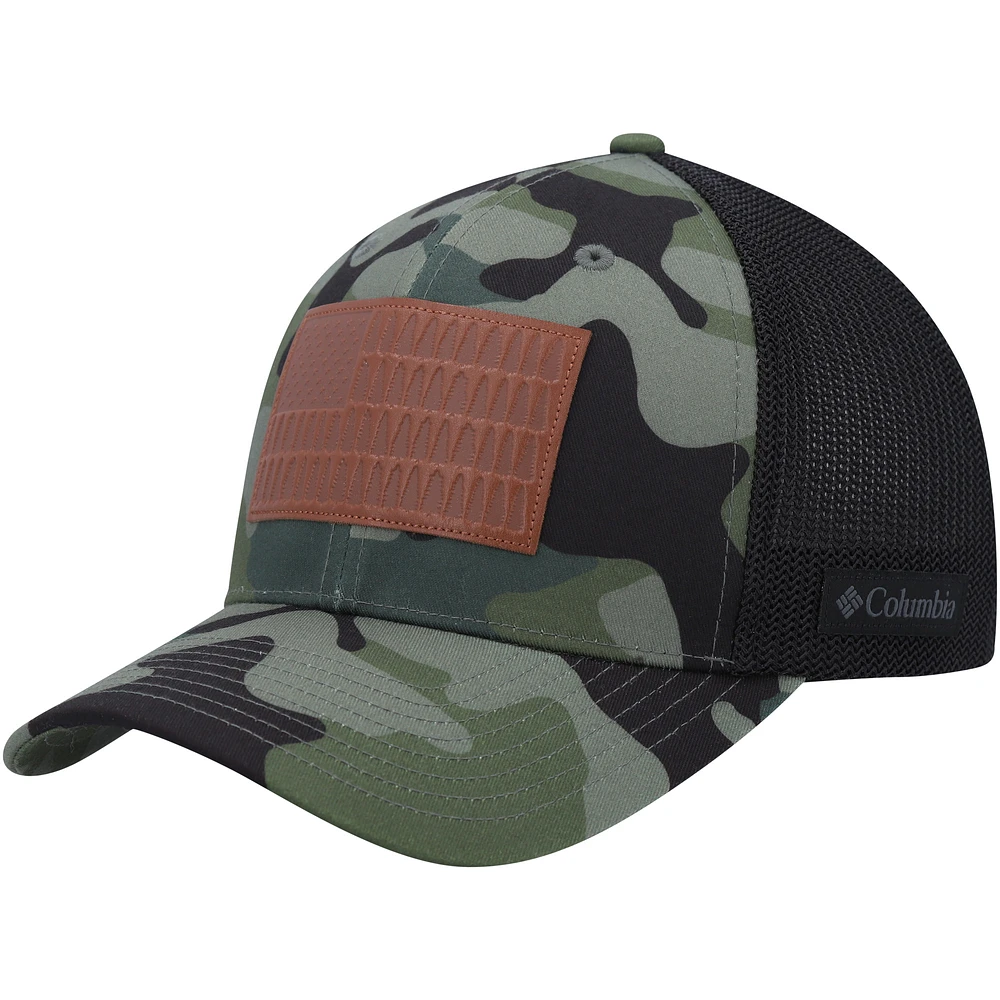 Men's Columbia Camo/Black Rugged Outdoor Flex Hat