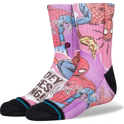 Youth Stance Purple Marvel  Crew Socks