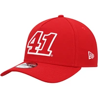 Men's New Era  Scarlet Ryan Preece Logo 9FORTY Adjustable Hat