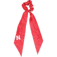 ZooZatz Nebraska Huskers Swirly Scarf Scrunchie