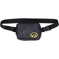 Women's ZooZatz Iowa Hawkeyes Swirly Belt Adjustable Fanny Pack Bag