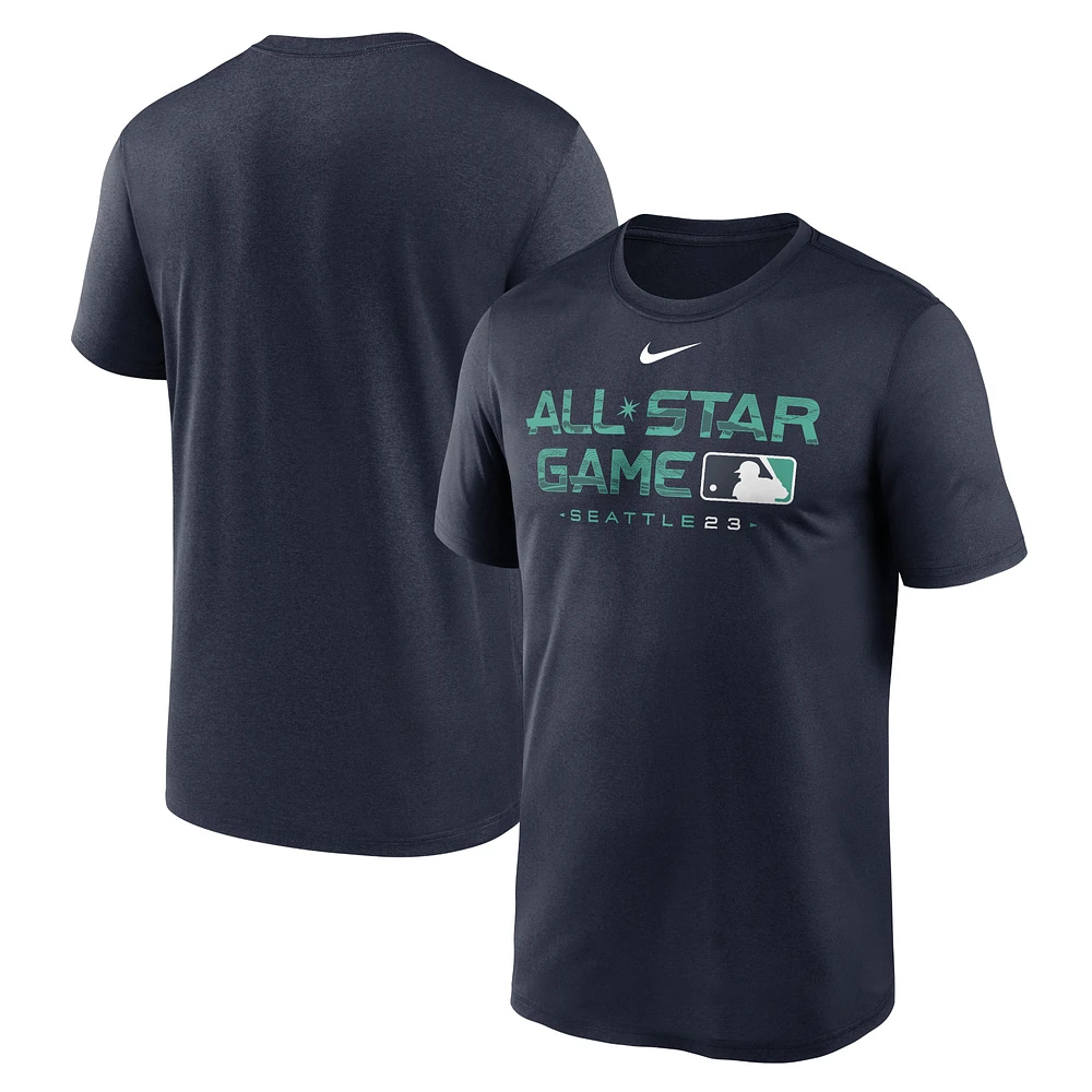 Men's Nike  Navy 2023 MLB All Star Game Legend Performance T-Shirt