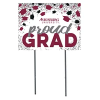 Augsburg Auggies  18" x 24" Proud Grad Yard Sign