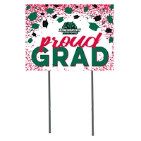 Binghamton Bearcats  18" x 24" Proud Grad Yard Sign