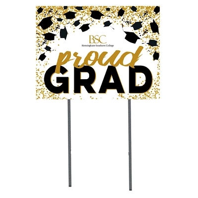Birmingham-Southern Panthers  18" x 24" Proud Grad Yard Sign