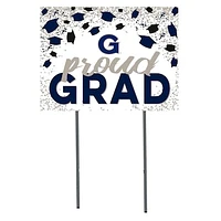 Georgetown Hoyas  18" x 24" Proud Grad Yard Sign