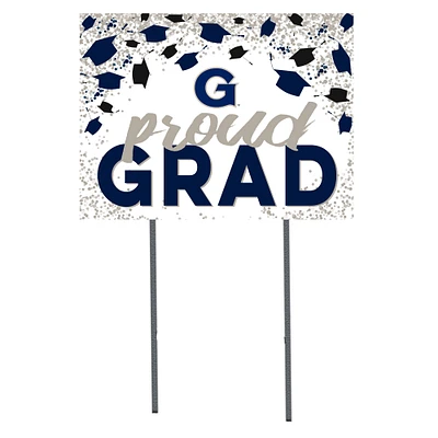 Georgetown Hoyas  18" x 24" Proud Grad Yard Sign