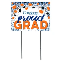 Gettysburg Bullets  18" x 24" Proud Grad Yard Sign