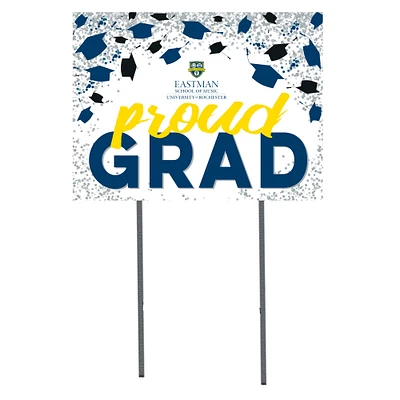 Rochester Yellow Jackets 18" x 24" Proud Grad Yard Sign