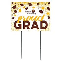 Rowan Profs  18" x 24" Proud Grad Yard Sign