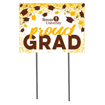 Rowan Profs  18" x 24" Proud Grad Yard Sign