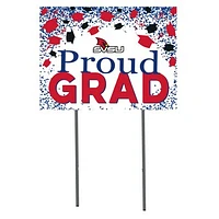 Saginaw Valley State Cardinals  18" x 24" Proud Grad Yard Sign