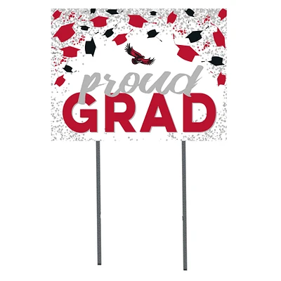 Saint Joseph's Hawks  18" x 24" Proud Grad Yard Sign